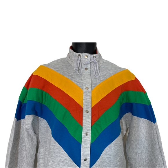 VTG Xtrovert Multicolor Colorful Retro Sweater - Picture 5 of 5